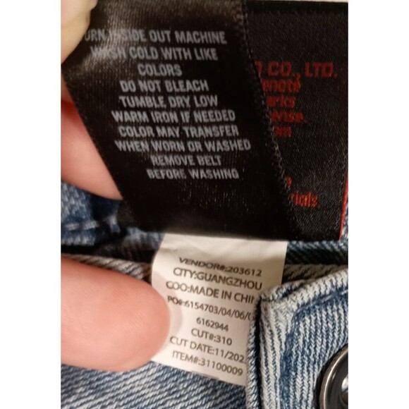 Hello Kitty and Friends Sanrio Racer Patches Wide Leg Light Jeans Size 15 - Picture 13 of 13